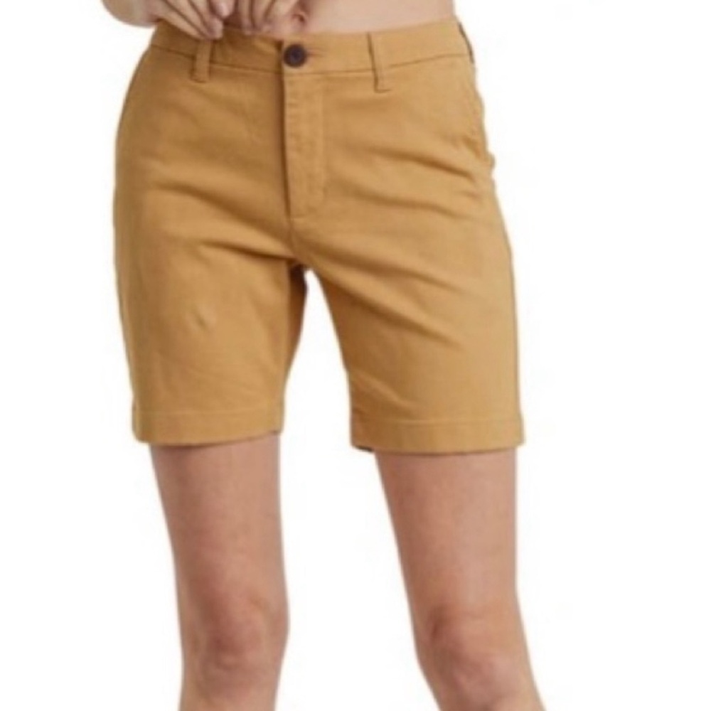 Nwt Letter to Juliet  LTJ Stretch Tan  Chino Shorts Women’s Size‎ Large TS02-562